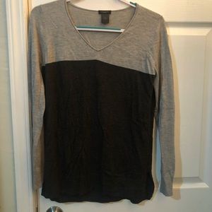 Ann Taylor Gray Sweater